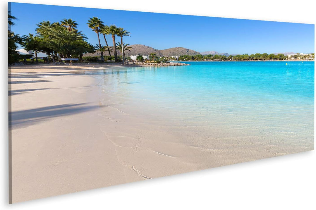 islandburner Bild auf Leinwand Platja De Alcudia Strand Mallorca Balearische Inseln Spanien Bilder W