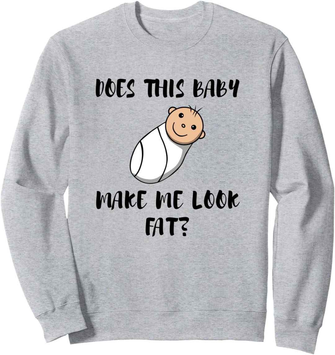 Erwartende Mutter Ironic Spruch Baby Schwangere Sweatshirt