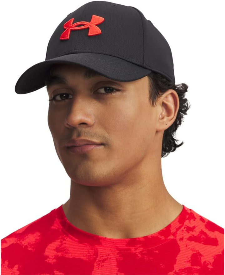 Under Armour Jungen Mütze Blitzing 3.0 Cap S-M (005) Black/Racer Red, S-M (005) Black/Racer Red