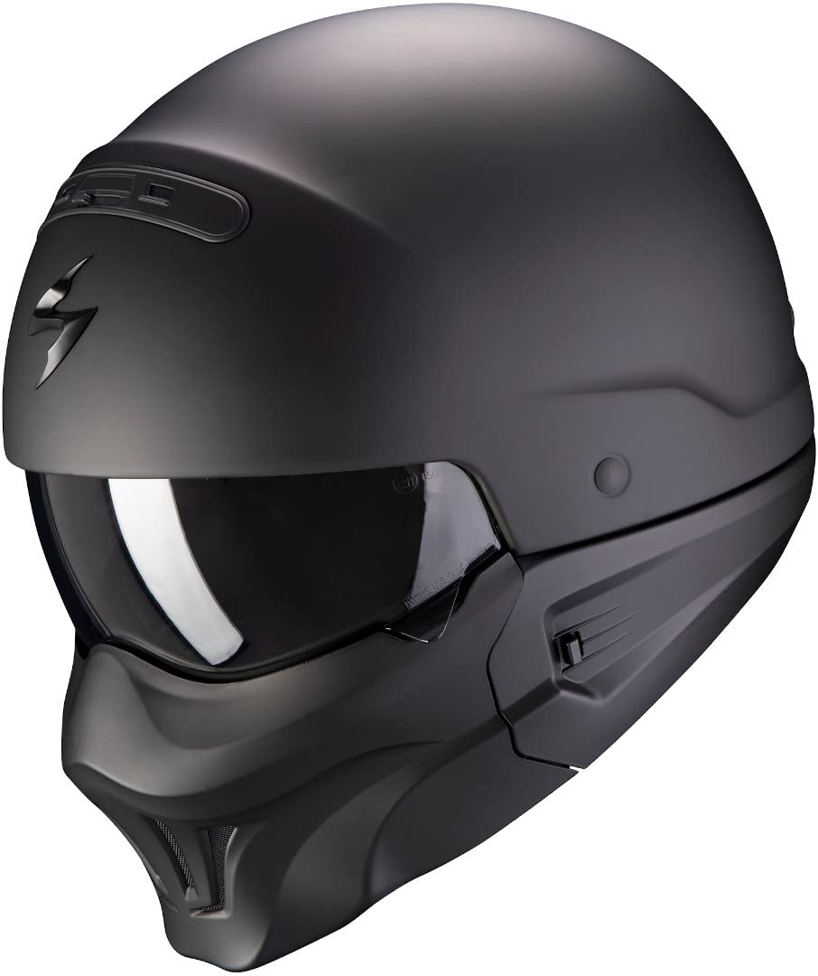 Scorpion Unisex Nc Motorrad Helm, Schwarz, L EU L Schwarz, L Schwarz