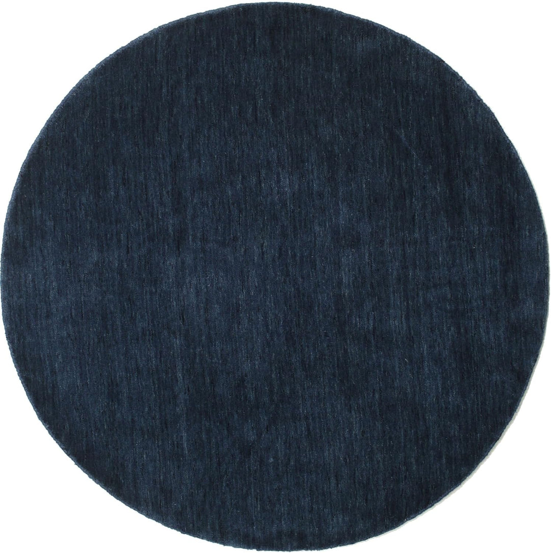 RugVista, Handloom, Teppich, Mittelflor, ∅ 150 cm, Rund, Wolle, Flur, Schlafzimmer, Küche, Wohnzimme