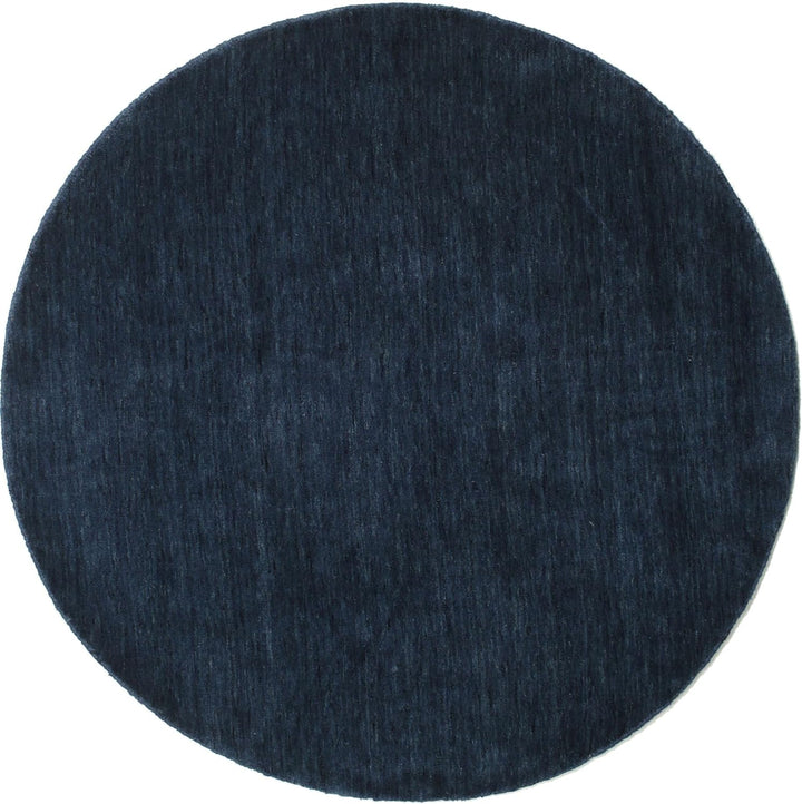 RugVista, Handloom, Teppich, Mittelflor, ∅ 150 cm, Rund, Wolle, Flur, Schlafzimmer, Küche, Wohnzimme