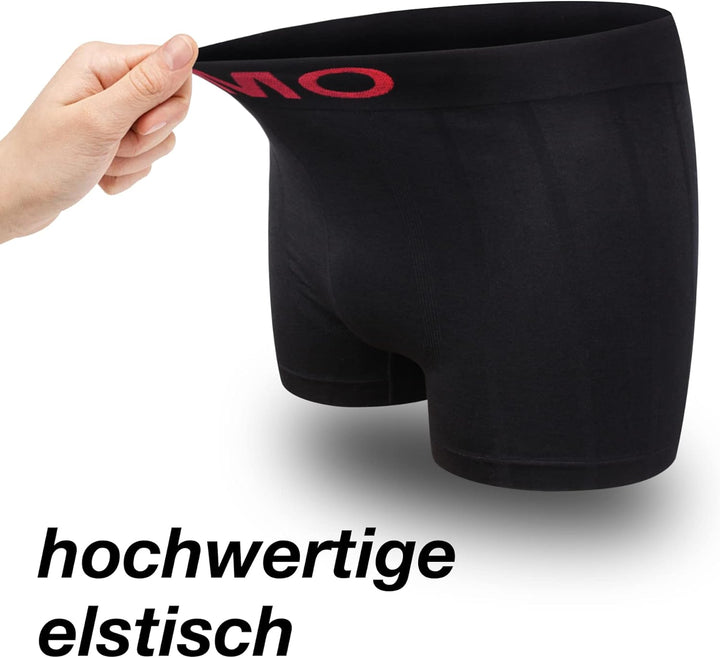 L&amp;K 10er Pack Herren Retroshorts Boxershorts Men Mikrofaser in 10 verschiedenen Modelle 1209 S-M 10e