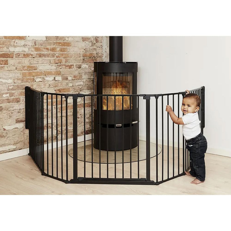 BabyDan 67546-2600-19-88 Tür-Element für FLEX Gitter, shwarz Schwarz, Schwarz
