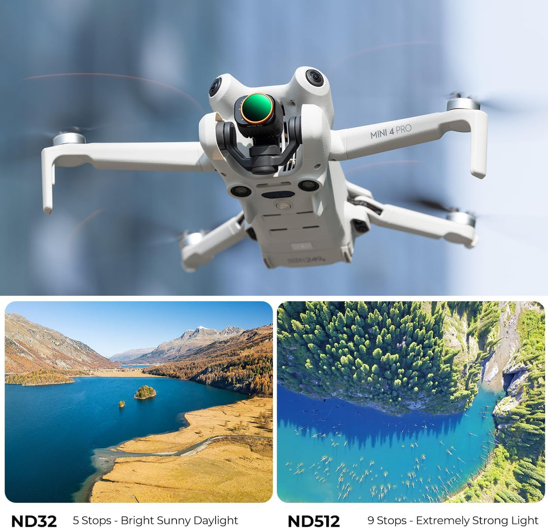 K&F Concept Mini 4 Pro ND Filter, Variable ND Filter Stufen Variable Filter kompatibel mit DJI Mini