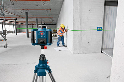 Bosch Professional Rotationslaser GRL 300 HVG (grüne Laserlinie, Laserempfänger LR 1 G, Arbeitsberei