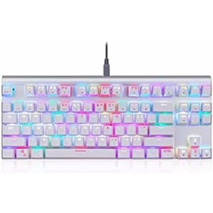 MOTOSPEED Mechanische Gaming Tastatur CK101 RGB (weiss)
