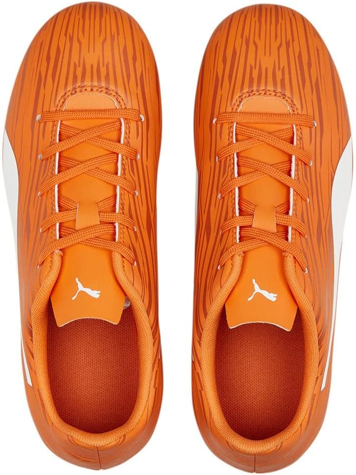 PUMA FUSSBALLSCHUH RAPIDO III FGAG JR 106576 08.DA Junge, ORANGE Farbe 37.5 EU Arancio, 37.5 EU Aran