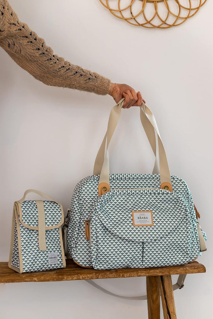 BÉABA, Genève II Wickeltasche, modular, grosses Fassungsvermögen, mehrere Staufächer, abnehmbare Vor