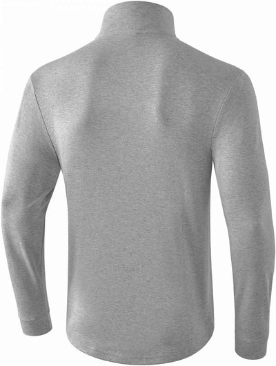 Erima Basic Sweatjacke 3XL Hellgrau Melange, 3XL Hellgrau Melange