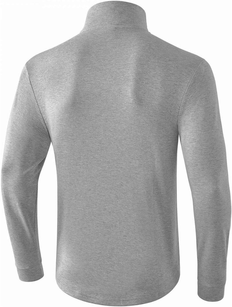 Erima Basic Sweatjacke 3XL Hellgrau Melange, 3XL Hellgrau Melange
