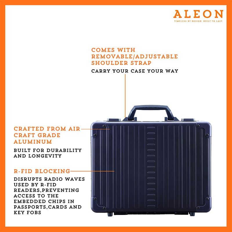 Aleon Attache Aktenkoffer 38 cm Laptopfach