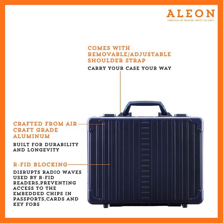 Aleon Attache Aktenkoffer 38 cm Laptopfach