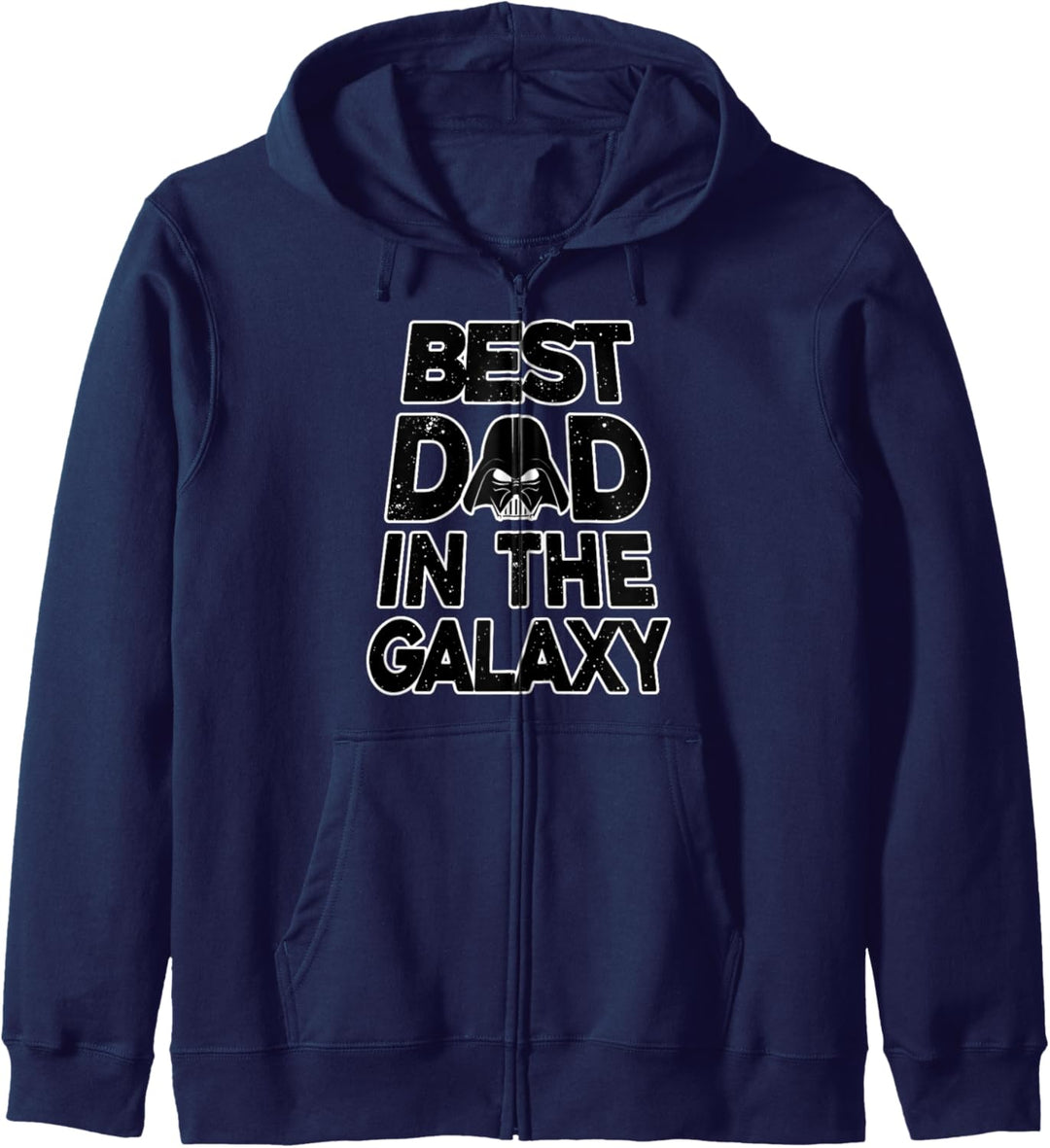 Star Wars Vatertag Darth Vader Best Dad Galaxy Text Kapuzenjacke