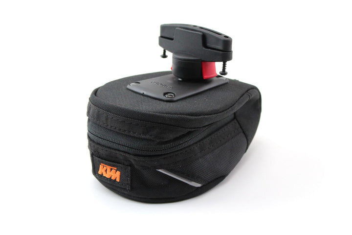 KTM Satteltasche Europa mit Klickfix Adapter - GR. S, M, Grösse:M