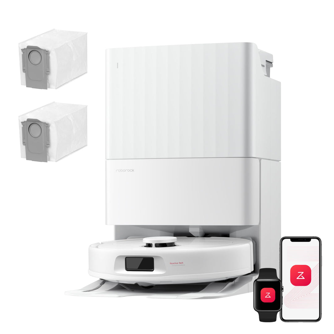 roborock Qrevo S Pro Set Saugroboter mit Wischfunktion, verbessert von QV 35A, 18.500 Pa Saugkraft,