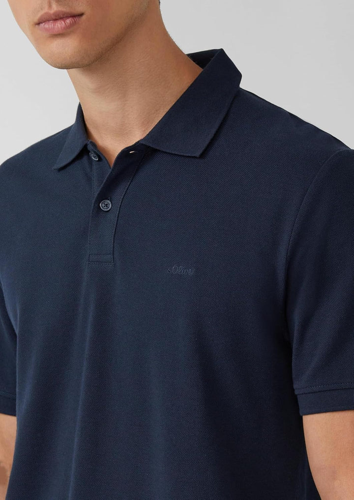 s.Oliver Poloshirt aus Reiner Baumwolle S 5978_navy, S 5978_navy