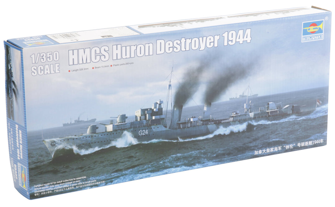Trumpeter 05333-1/350 HMCS Huron Destroyer Schiff 1944