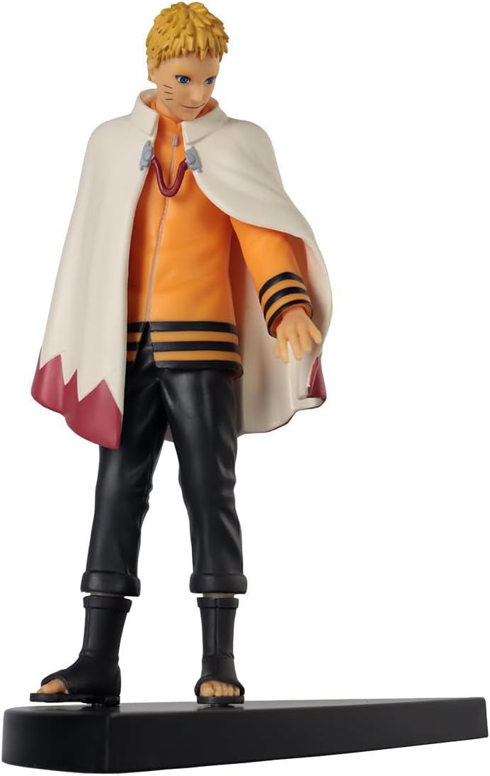 BANPRESTO Figur Statue Uzumaki Naruto Hokage 20th Anniversary BAN19134 - Höhe 16cm - Mehrfarbig