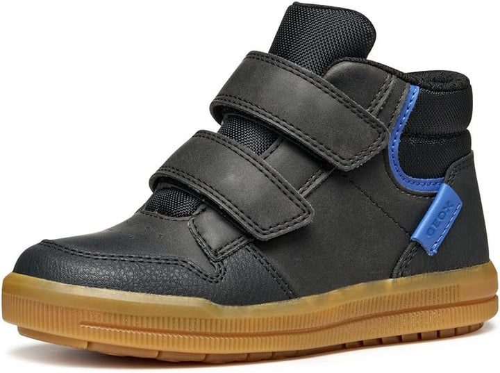 Geox Jungen J Arzach BoySneaker 24 EU Black Royal, 24 EU Black Royal