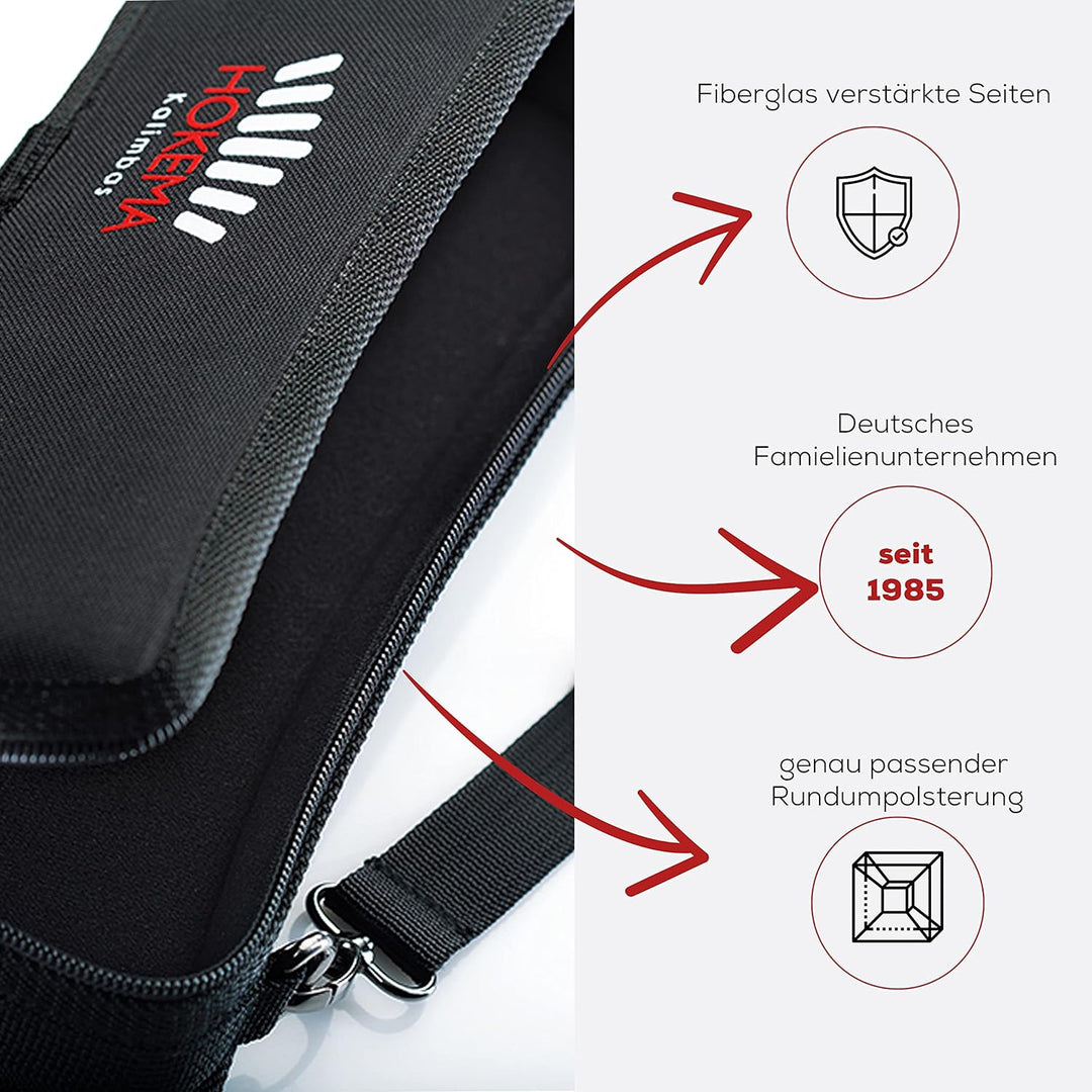 HOKEMA Original Kalimba Tasche - Passend für Kalimba Twin - Extrem strapazierfähig - Kalimba-Zubehör