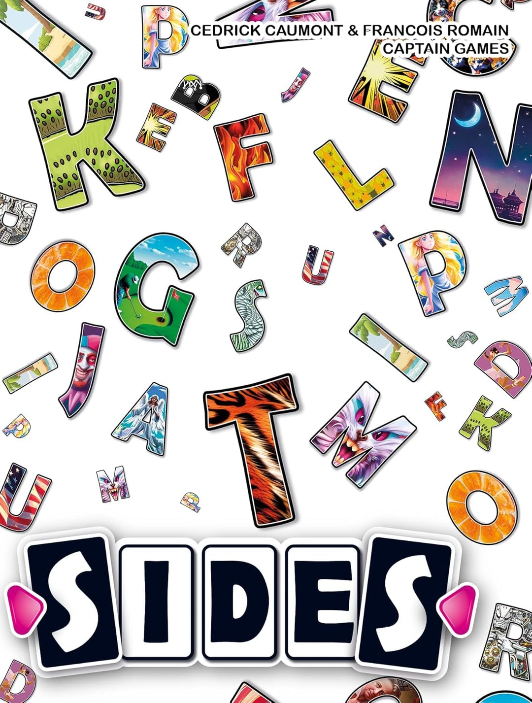 Captain Games, Sides, Partyspiel, Kartenspiel, 2-9 Spieler, Ab 10+ Jahren, 45 Minuten, Deutsch