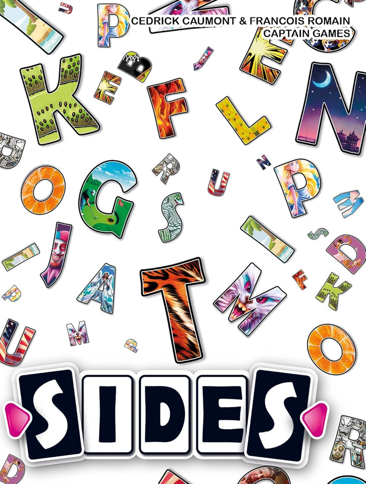 Captain Games, Sides, Partyspiel, Kartenspiel, 2-9 Spieler, Ab 10+ Jahren, 45 Minuten, Deutsch