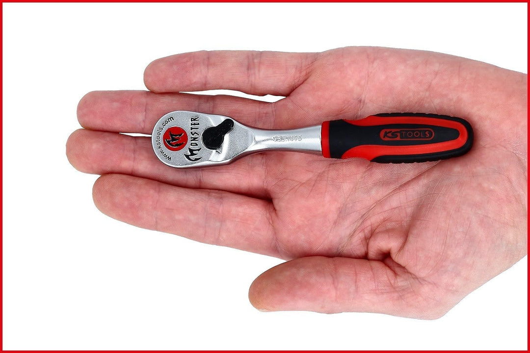 KS Tools 935.1490 1/4" Monster Umschaltknarre, 80 Zahn