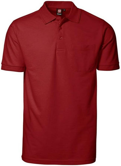 Pionier 41083-4XL Poloshirt "320 Pro Wear" mit Tasche Grösse in grau meliert, 4XL