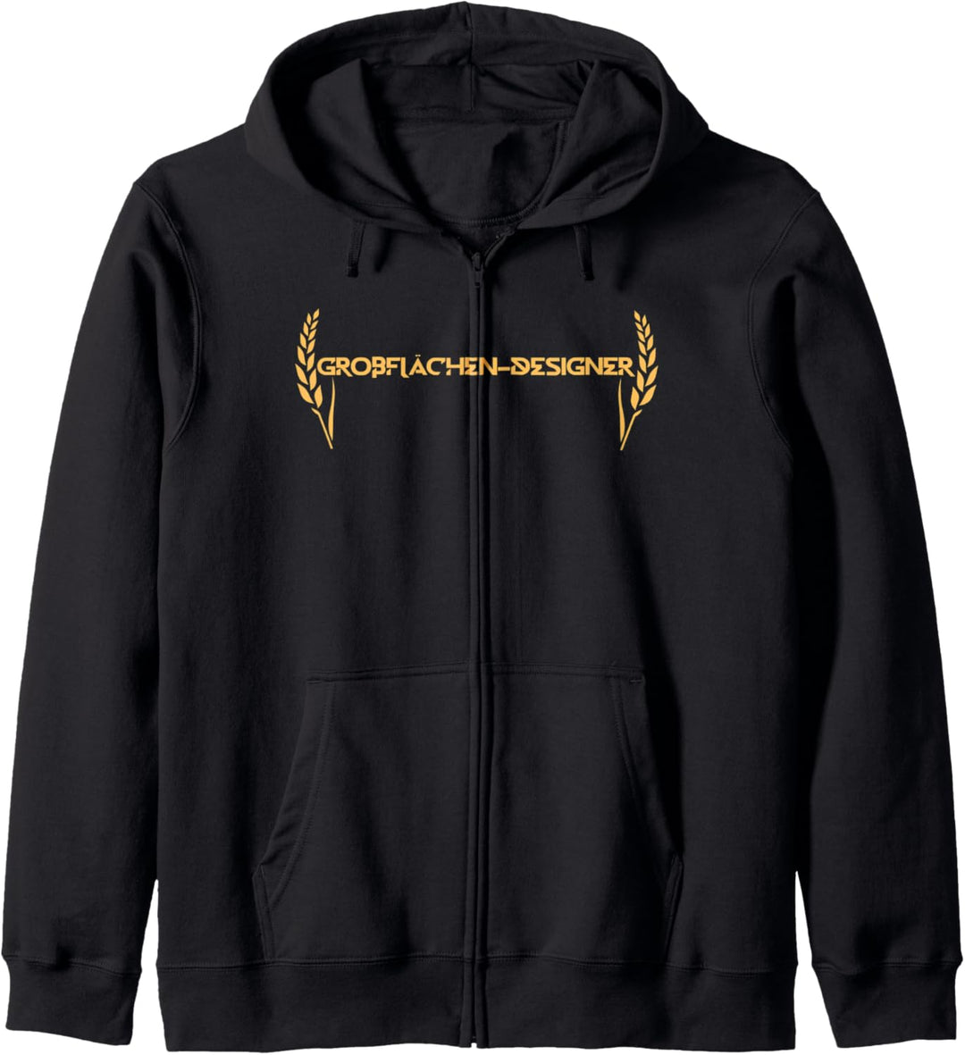 Grossflächen-Designer lustig Bauer Landwirt Kapuzenjacke