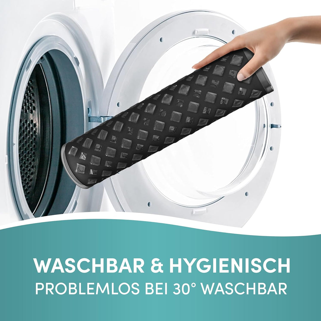 Engelbach® Duschmatte rutschfest 53x53cm - Inklusive Haken zum Aufhängen - 100% BPA-frei - Antirutsc