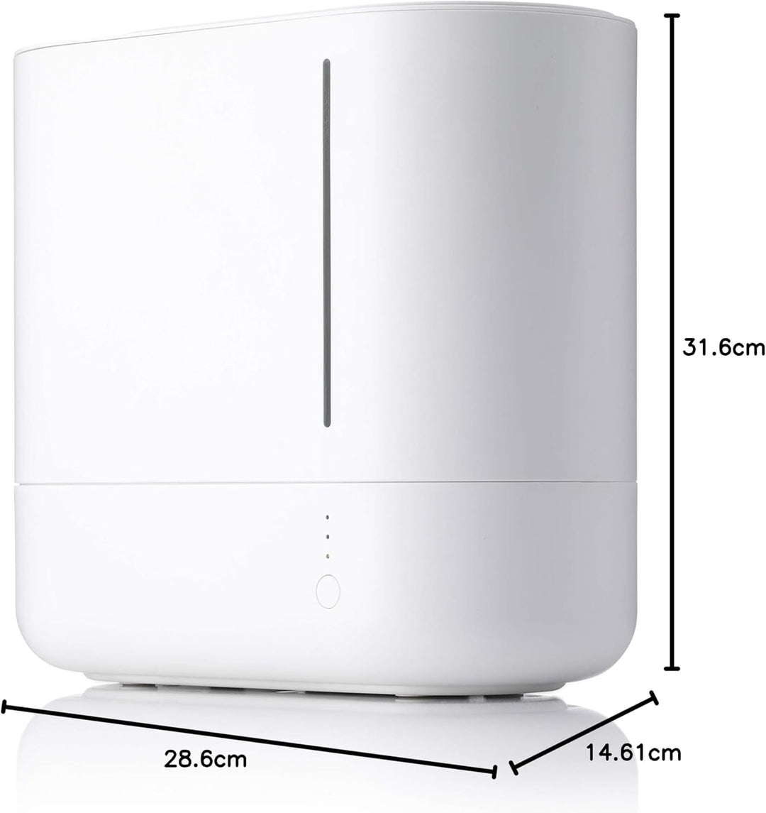Gastronoma Trebs 49300 Luftbefeuchter - App gesteuert via Tuya/Smart App - 300ml/h Kapazität - Schla