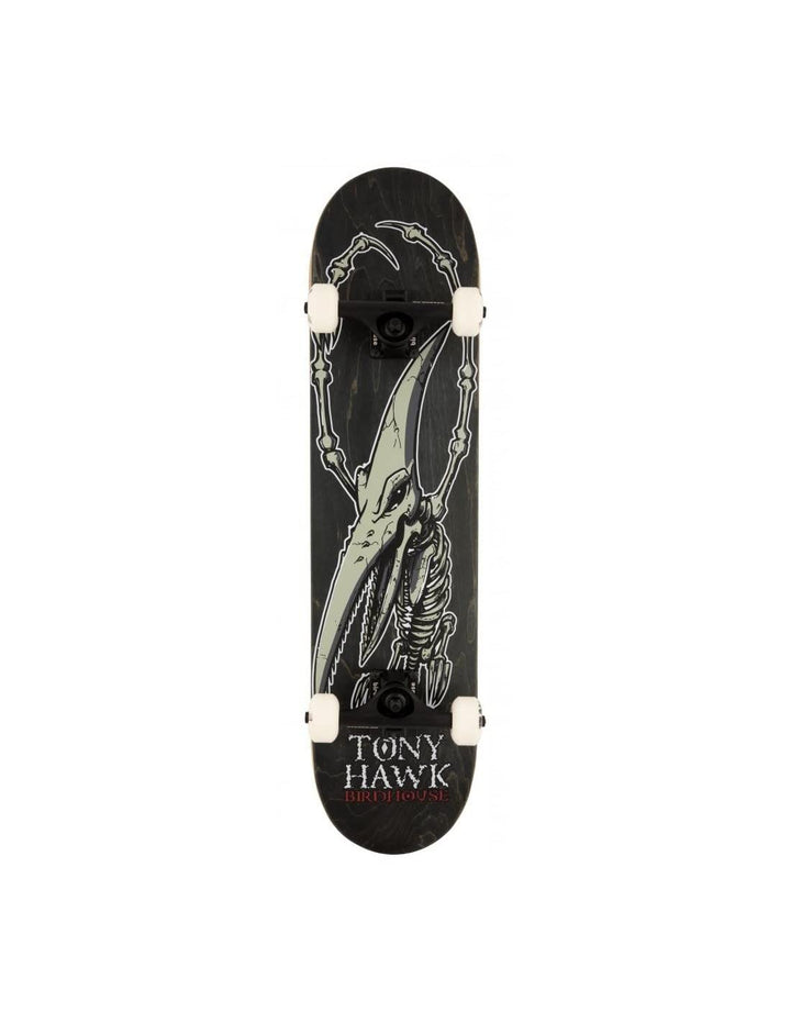 Birdhouse Stage 3 Hawk Pterodactyl Skateboard, 19 cm, Schwarz