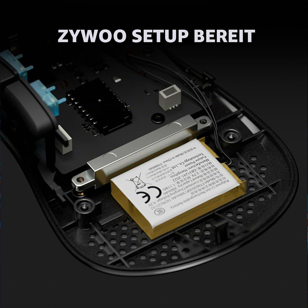Pulsar Gaming Gears ZywOo The Chosen Mouse Wireless Gaming Mouse, Ultra Lightweight 2.08oz (59g), Op