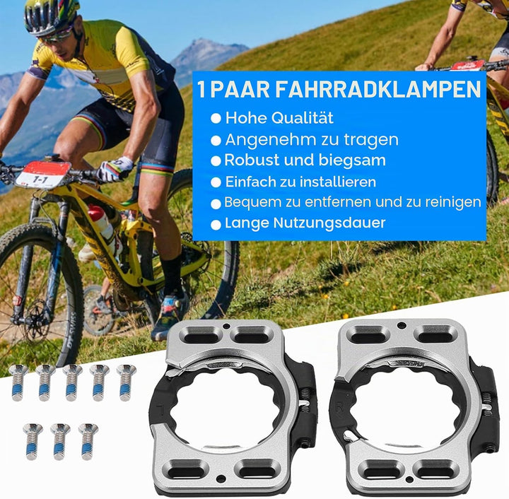 speedplay zer0 cleats + 1-Paar Schnellfreigabeschuhabdeckungsadapter für SpeedPlay Zero Fahrradkit,