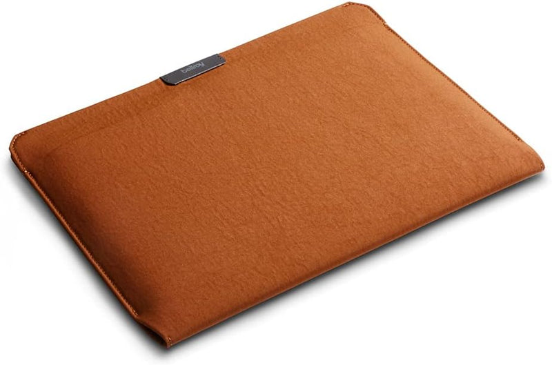 Bellroy Laptop Sleeve (14’’ Laptop, wasserabweisendes recyceltes Gewebe, Magnetverschluss) - Bronze,