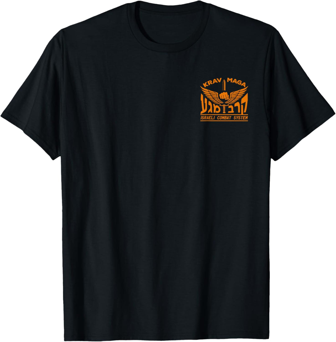 KRAV MAGA T-Shirt Israeli Combat System IDF Front Back T-Shirt