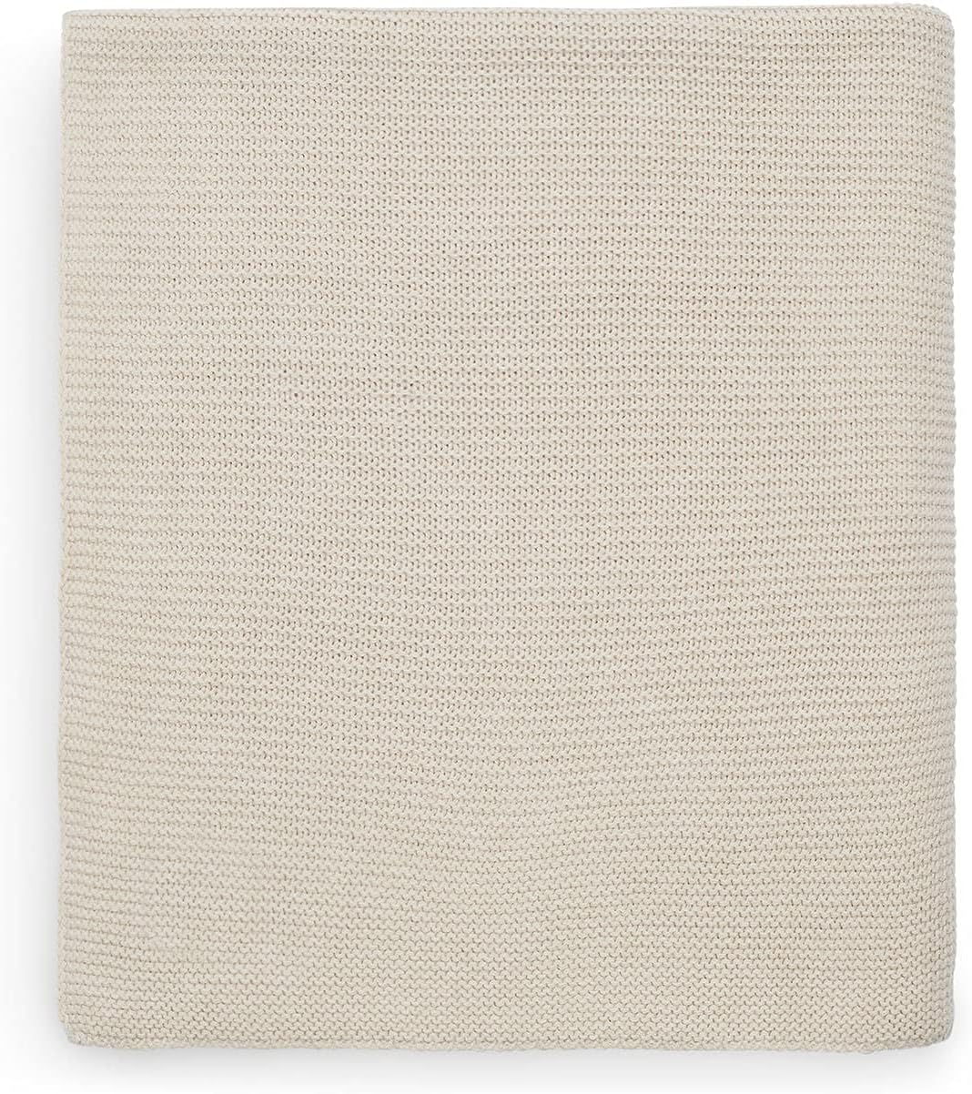 Jollein Kuscheldecke Basic Knit 100x150cm - Nougat