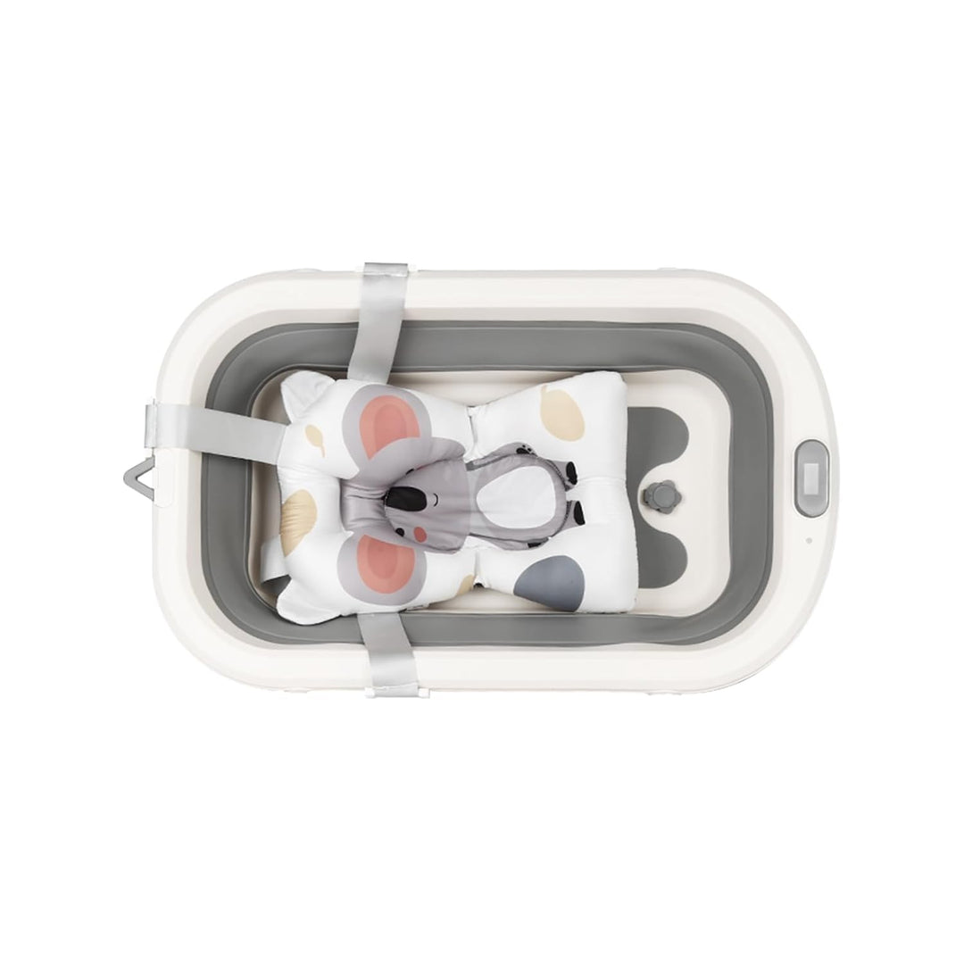 __PLACEHOLDER_BRAND_0__ Faltbare Babybadewanne XXL, mit Temperaturanzeige, Duschkissen, Duschstecker
