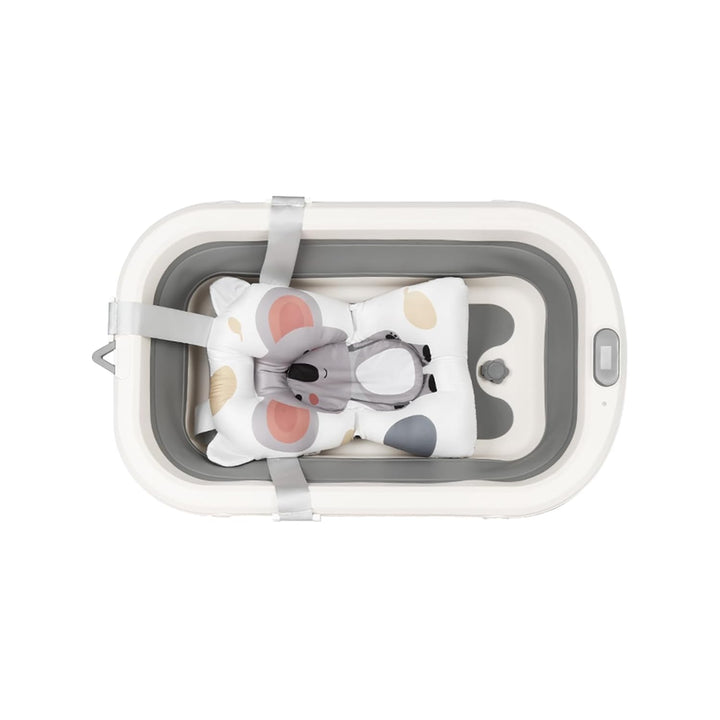 __PLACEHOLDER_BRAND_0__ Faltbare Babybadewanne XXL, mit Temperaturanzeige, Duschkissen, Duschstecker