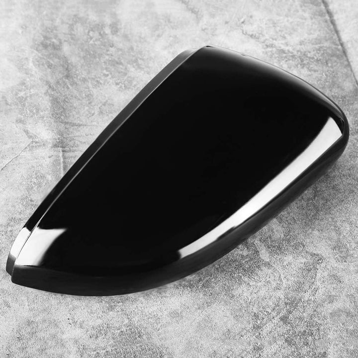 Automobile Rückspiegelschale, ABS schwarze Auto rechte Rückspiegelschale für Golf Spiegelkappe 6 Gol