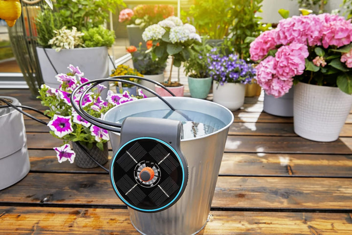 Gardena Solarbewässerung AquaBloom 13300-20, Automatisch