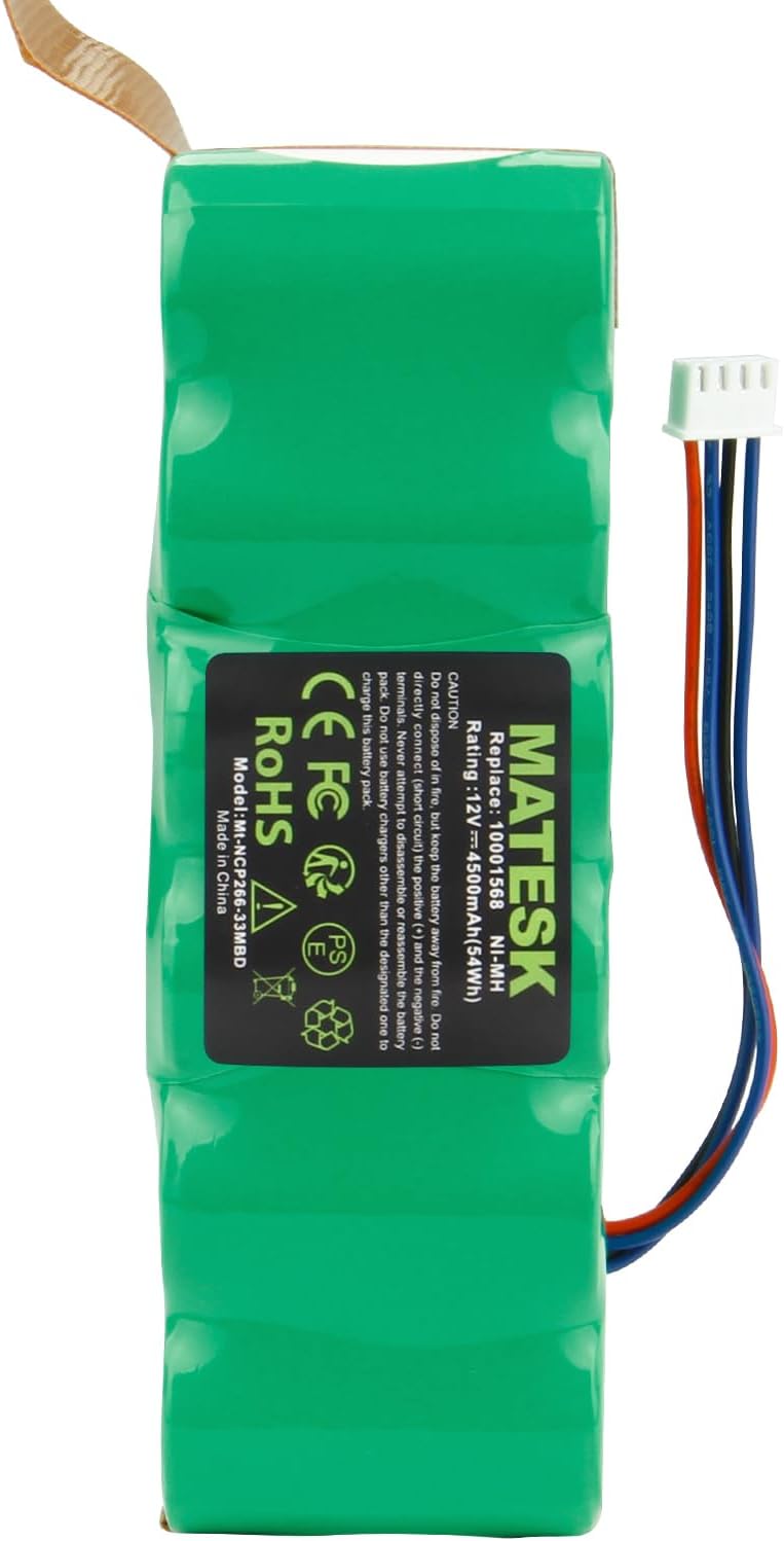 12V 4500mAh DM88 ZJ1517-HFR NI-MH Akku für Ecovacs Deebot 900 700 901 907 600 601 610 902 M88 DE33 D
