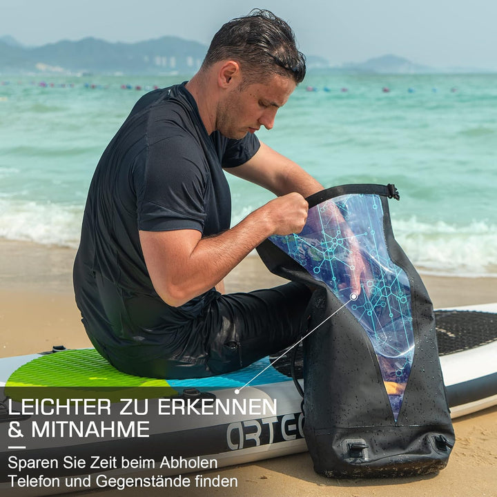 Blackace arteesol Wasserdichter Rucksack - Dry Bag 20L 30L 40L 45L Wasserfester Rucksack Seesack Was
