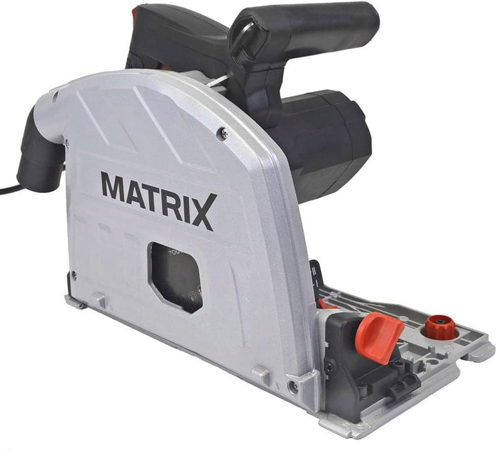Matrix Kreissäge Handkreissäge Tauchsäge mit Führungsschiene TRS 1400-64 | 1400 Watt | 70mm Schnittt
