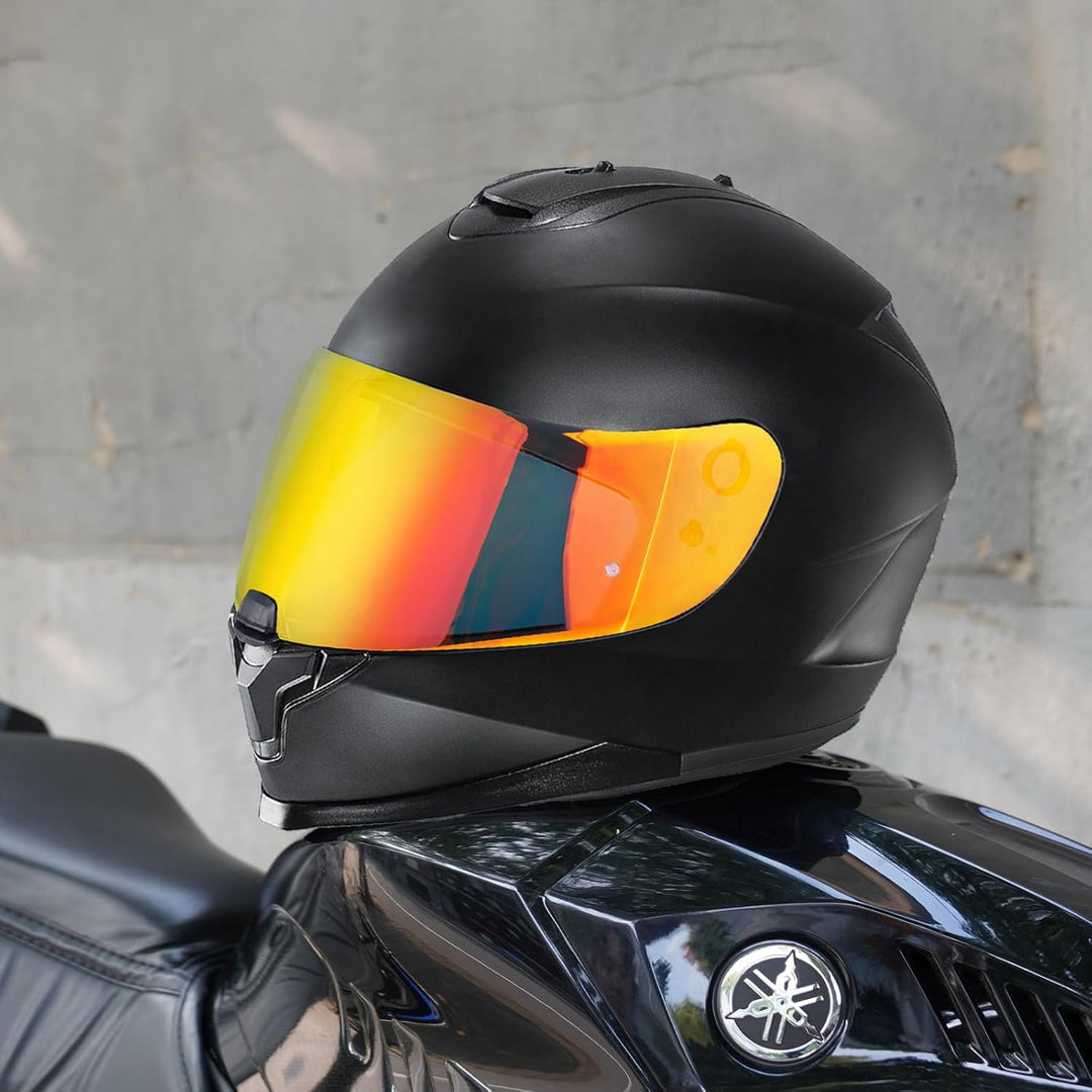 Helm Visier für C70 FG-17 IS-17,Motorradhelm Visier,Motorrad Windschutz Helm Objektiv Visier Vollges