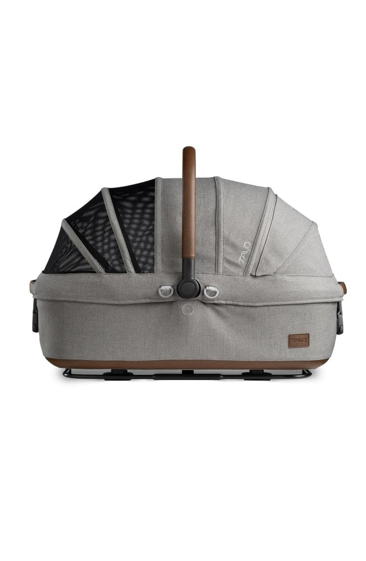 Tavo Maeve Medium Rigid‑Griff Haustier‑Autositz mit ISOFIX‑Bodenplatte, 2 Matratzenauflagen, Geeigne
