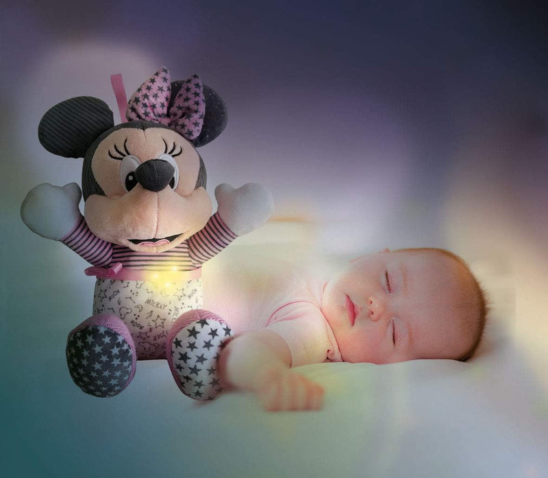 Clementoni 17395 Minnie Disney Baby Goodnight Plüsch, Lernspielzeug für Kleinkinder, merhfarbig, One