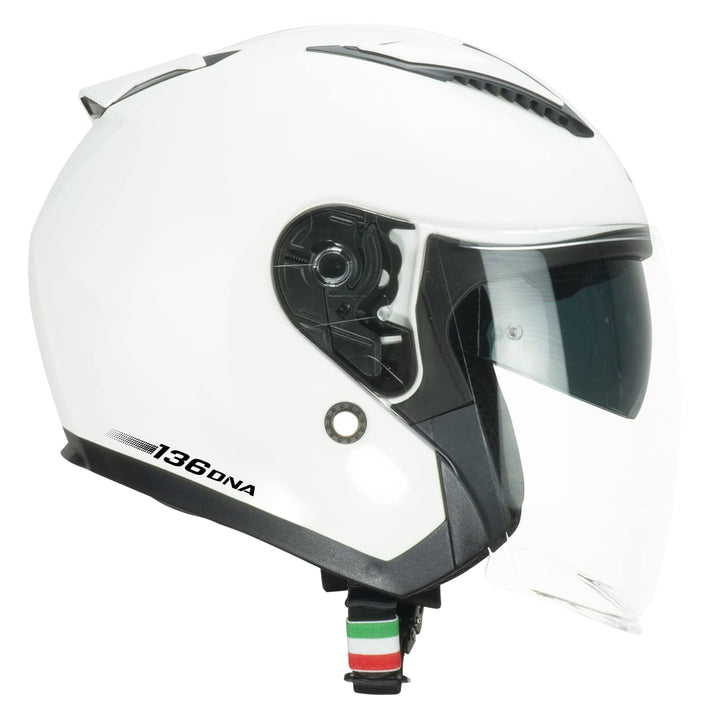 CGM jet helmet 136A DNA MONO white 136A-ALV-14-A1 size XS, Weiß XS