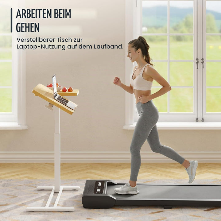 FLEXISPOT Beistelltisch - Flexibler Laptoptisch und Betttisch mit neigbarer Tischplatte, höhenverste